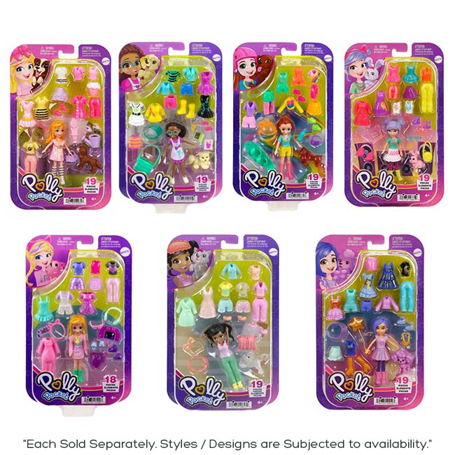 POLLY POCKET MEDIUM FASHION PACK