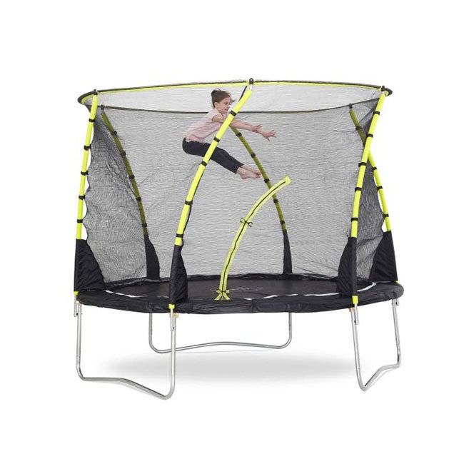 PLUM 10FT WHIRLWIND TRAMPOLINE WITH ENCLOSURE NET AND LADDER