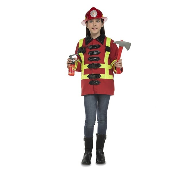 MY OTHER ME 3-5 YEARS I WANNA BE A FIRE FIGHTER COSTUME