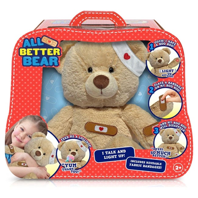 ALL BETTER BEAR PLUSH SOFT TOY