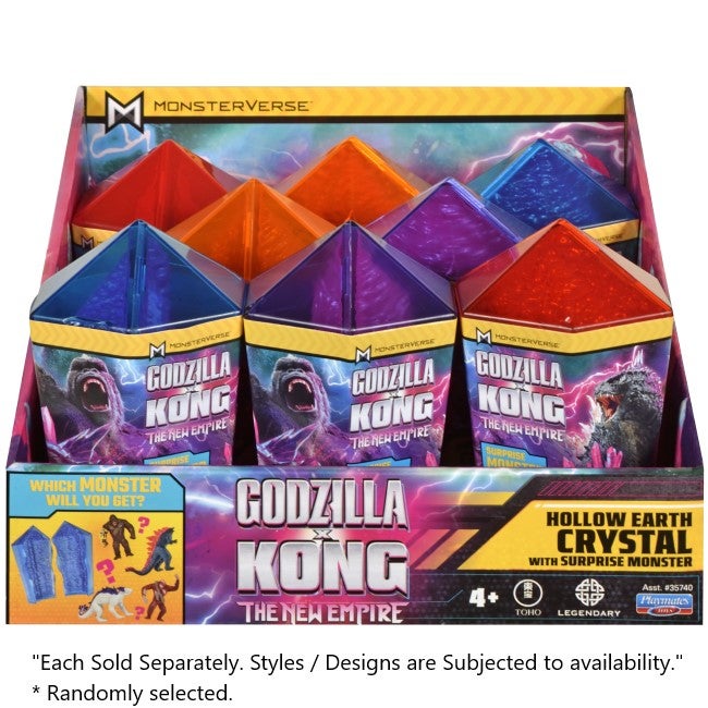 GODZILLA X KONG THE NEW EMPIRE HOLLOW EARTH CRYSTAL SURPRISE