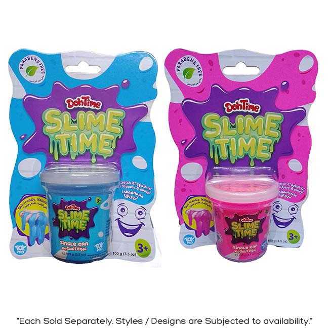 DOHTIME SLIMETIME SINGLE CAN 100GM ASSORTED