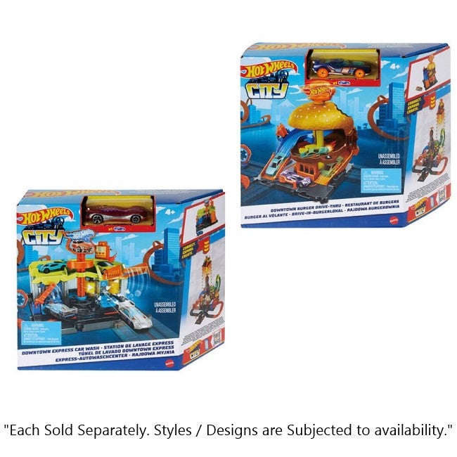 HOTWHEELS CITY DOWNTOWN ASSORTED