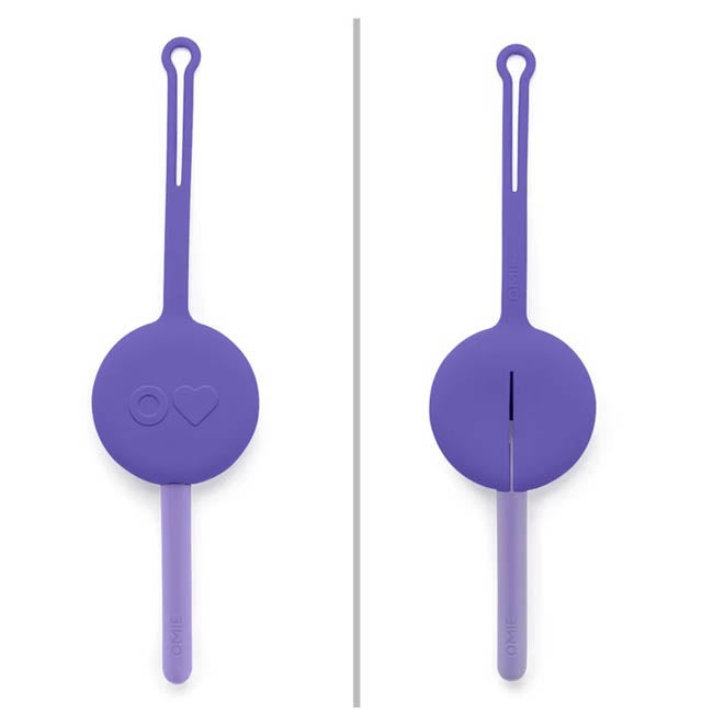 OMIELIFE POD & UTENSIL SET PURPLE