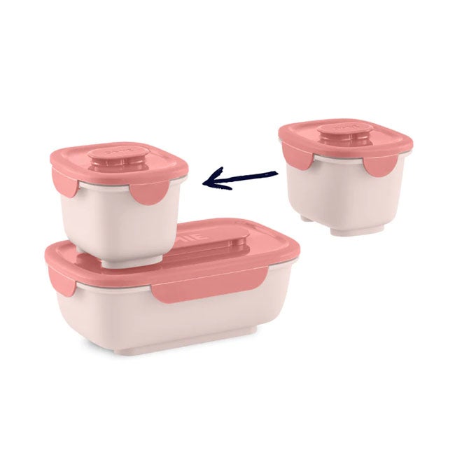 OMIELIFE GO BENTO BIO LUNCH BOX CORAL