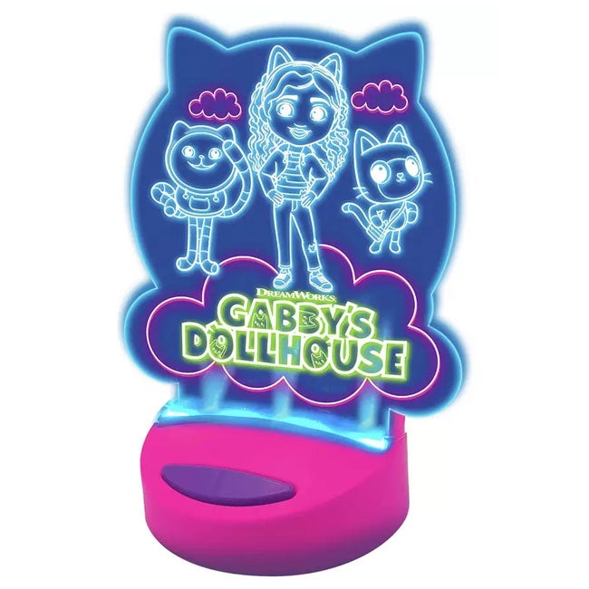 GABBY'S DOLLHOUSE PAINT N LITE