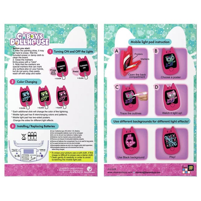 GABBYS DOLL HOUSE MOBILE GLOW PAD