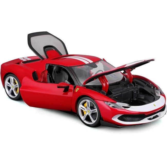 BURAGO 1:18 DIECAST FERRARI GTB296 ASSETTO FIORANO RED