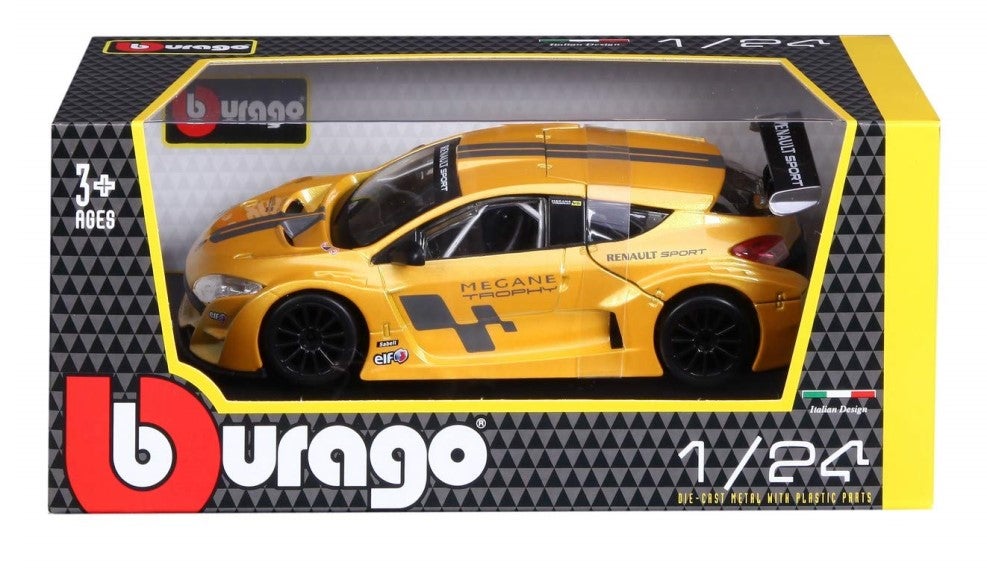 BURAGO 1:24 DIECAST RENAULT MEGANE TROPHY