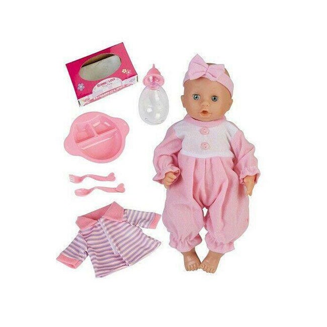 BAMBOLINA 33CM DOLL PLAYTIME SET