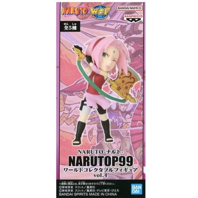 BANPRESTO NARUTO NARUTOP99 WORLD COLLECTABLE FIGURE VOL.4