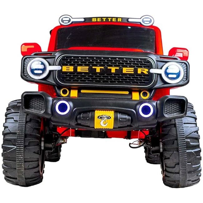 BBJ RIDE-ON MONSTER TRUCK CAR 12V BATTERY RED - MQ-150