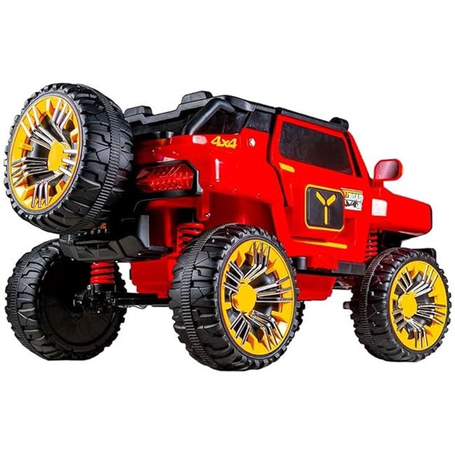 BBJ RIDE-ON MONSTER TRUCK CAR 12V BATTERY RED - MQ-150
