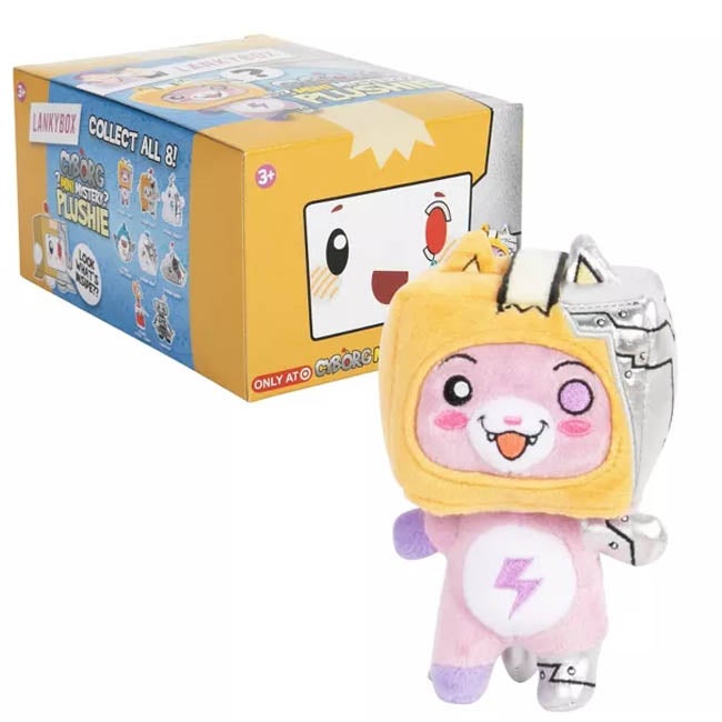 LANKYBOX 6-INCH S2 CYBORG MINI MYSTERY PLUSHIE