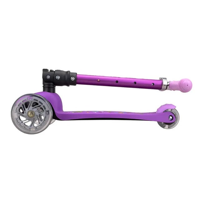 BOLDCUBE 3-WHEEL FOLDING SCOOTER TEENY FAIRYTALE LILAC
