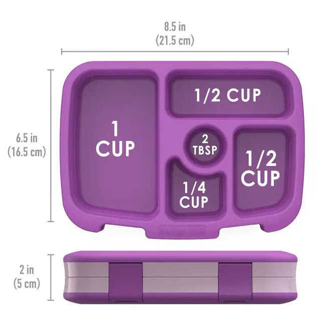 BENTGO KIDS COLOUR LUNCH BOX PURPLE