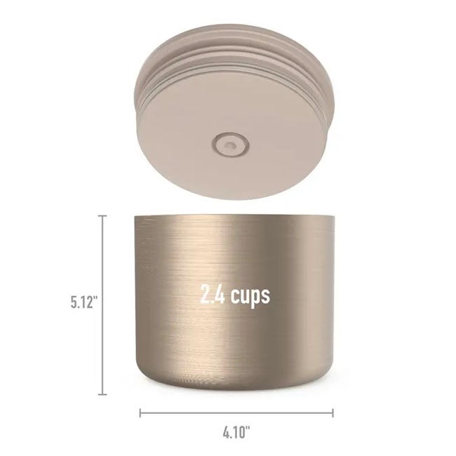 BENTGO  STAINLESS STEEL INSULATED FOOD CONTAINER  GOLD
