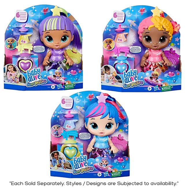 BABY ALIVE STAR BESTIES SPACE THEME DOLL