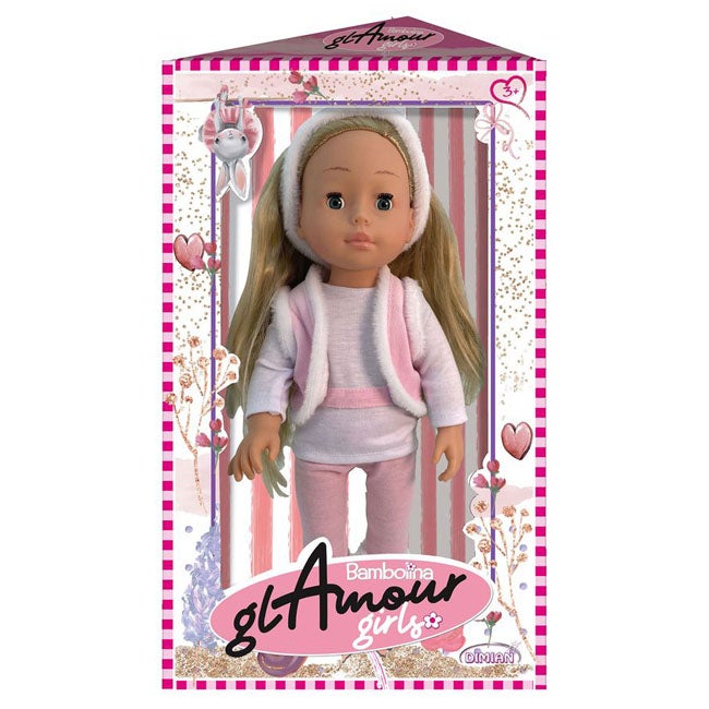 BAMBOLINA GLAMOUR GIRL 40CM DOLL - BD1932D