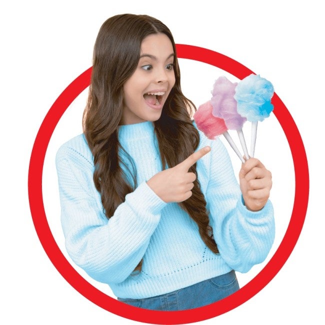 BIG TIME 1-MINUTE COTTON CANDY MAKER