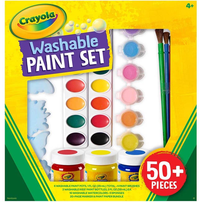 CRAYOLA WASHABLE PAINT KIT