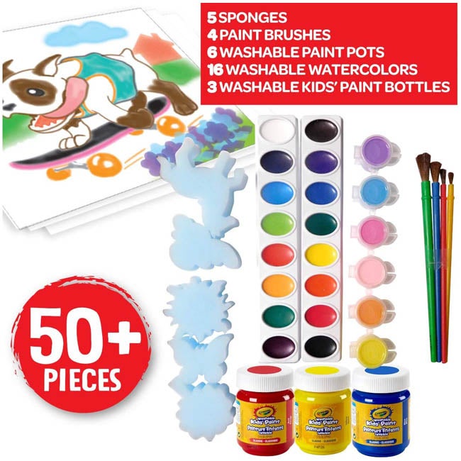CRAYOLA WASHABLE PAINT KIT