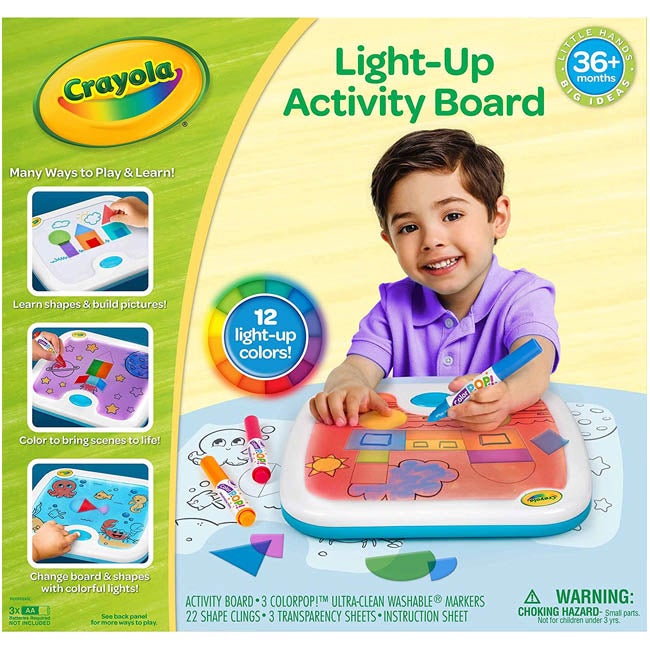 CRAYOLA LIGHT-UP ACTIVITY BOARD
