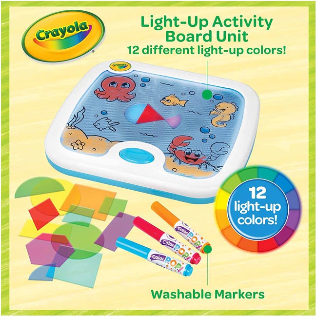 CRAYOLA LIGHT-UP ACTIVITY BOARD