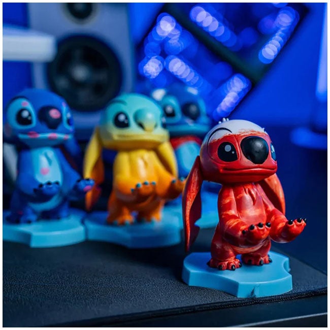 CG LILO AND STITCH SUNSET EARBUDS AND PHONE HOLDER