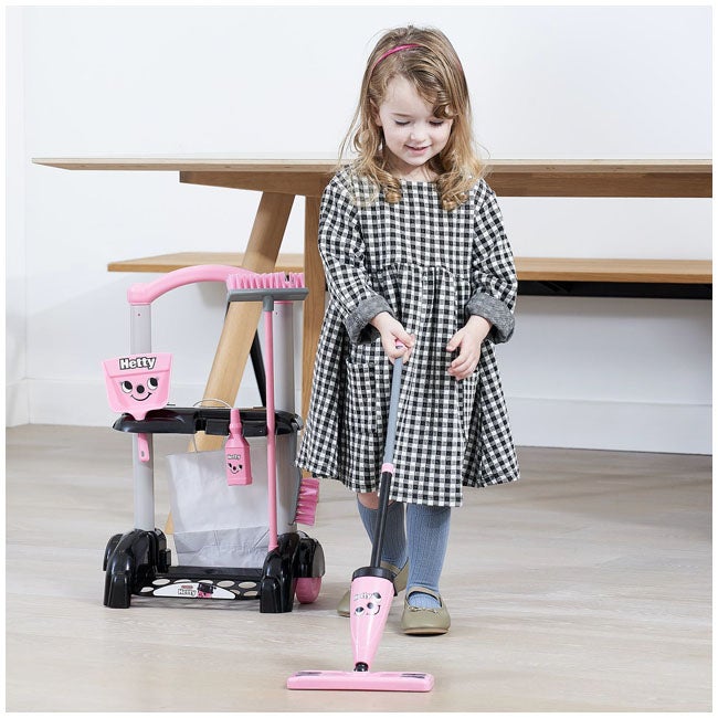 CASDON HENRY AND HETTY CLEANING TROLLEY PINK
