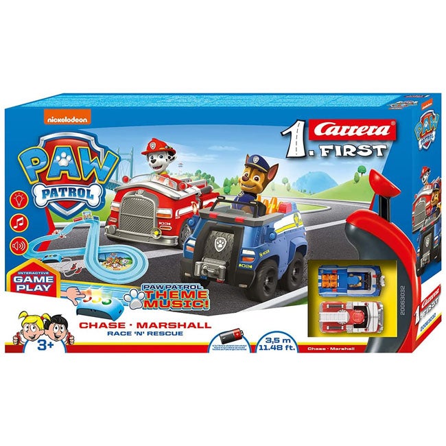 CARRERA FIRST PAW PATROL RACE AND RESCUE TRACK SET