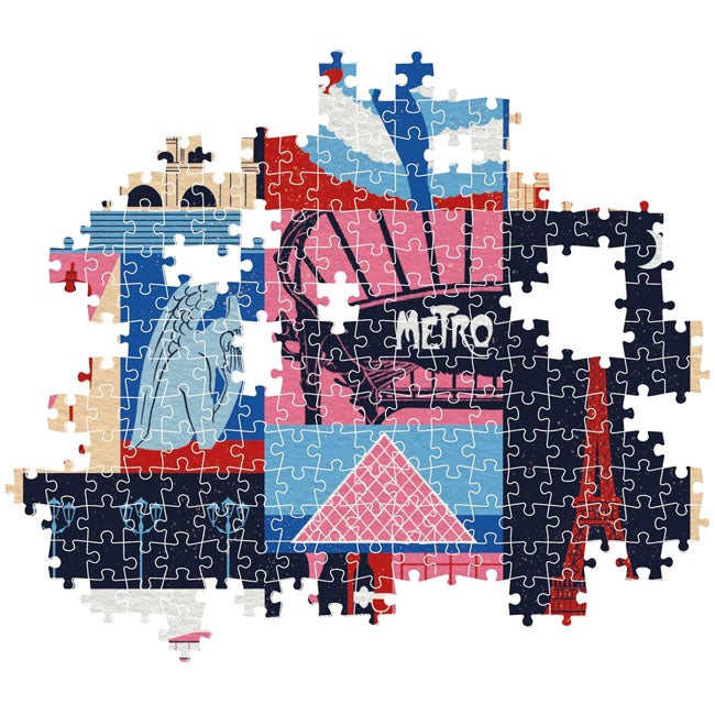 CLEMENTONI STYLE IN THE CITY PARIS - 1000 PCS PUZZLE