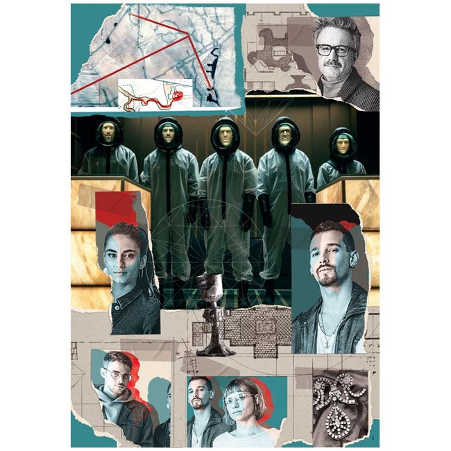 CLEMENTONI CASA DE PAPEL BERLIN - 1000 PCS PUZZLE