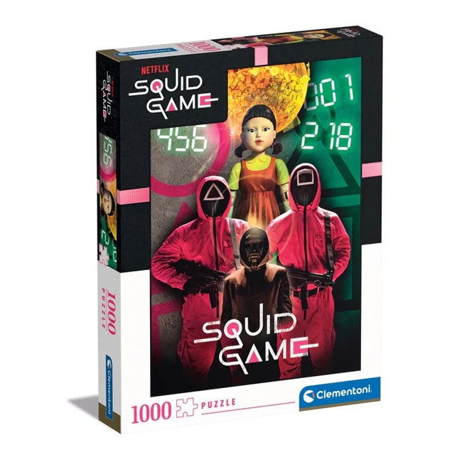 CLEMENTONI HQ COLLECTION SQUID GAME - 1000 PCS PUZZLE