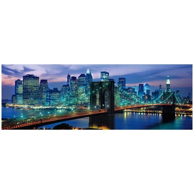 CLEMENTONI NEW YORK BROOKLYN BRIDGE - 1000 PCS PUZZLE