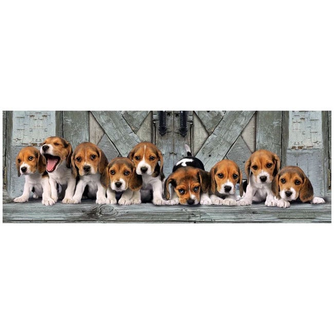 CLEMENTONI PANORAMA BEAGLES - 1000 PCS PUZZLE