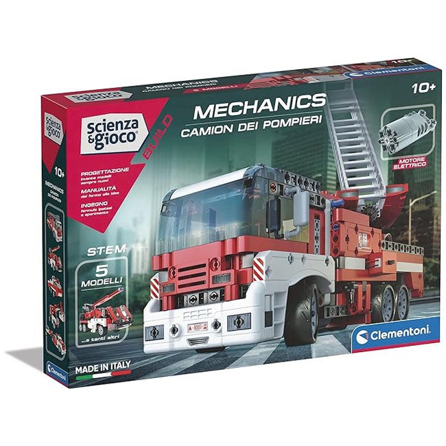 CLEMENTONI MECHANICS FIRE ENGINE