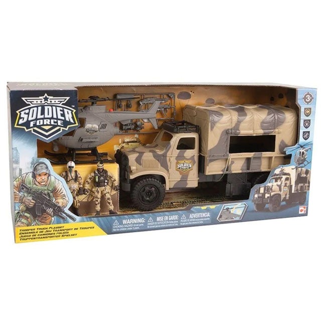 SOLDIER FORCE TROOP TRANSPORTER PLAYSET