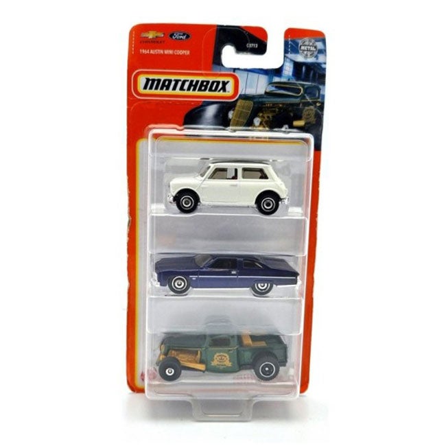 MATCHBOX 3 PACK ASSORTED GIFT SET