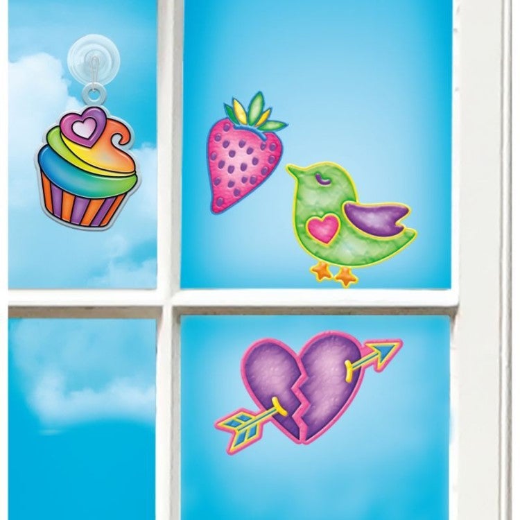 CRA-Z-ART SHIMMER N SPARKLE COLOR CHANGING WINDOW ART