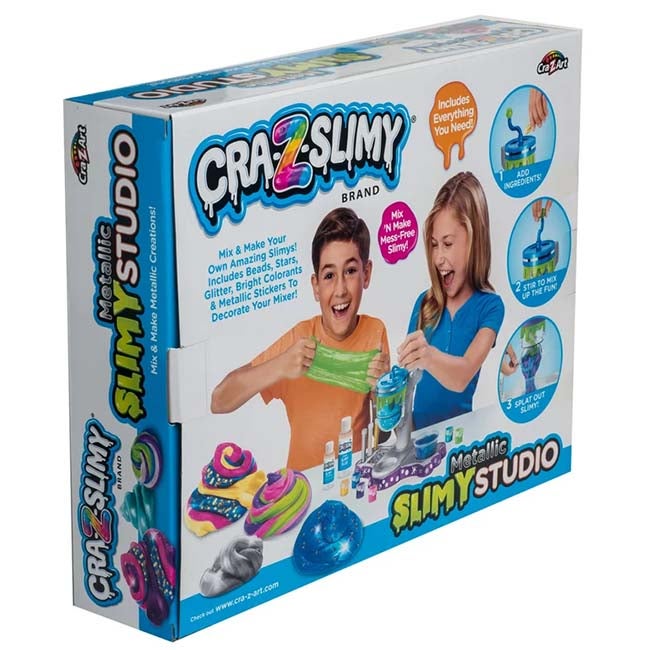 CRA-Z-SLIMY MULTICOLOR METALLIC SLIME STUDIO