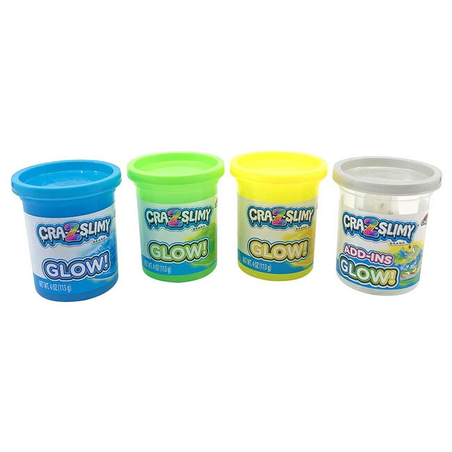 CRA-Z-SLIMY GLITTER PACK OF 4 SLIME TOY