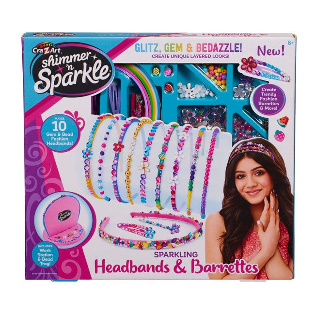 CRA-Z-ART SHIMMER N SPARKLE MYO HEADBANDS N BARRETTES