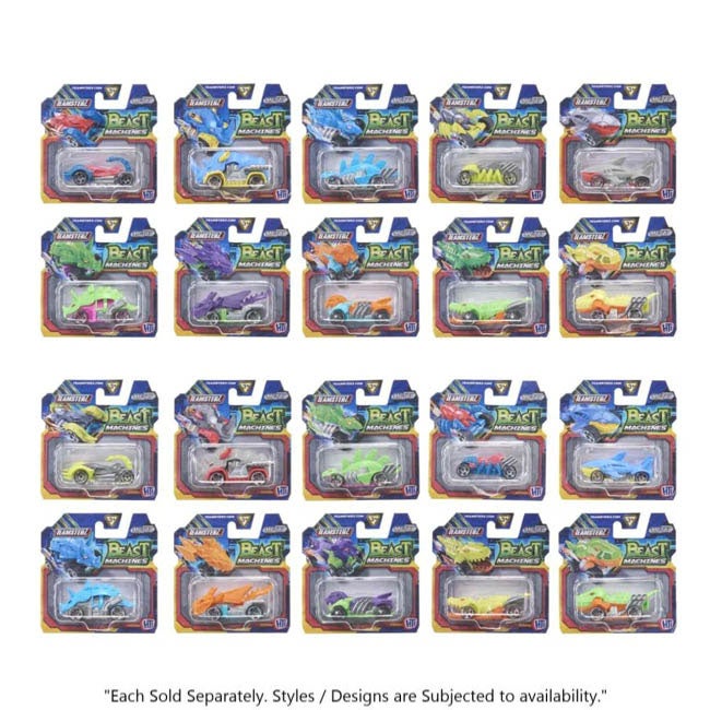 TEAMSTERZ BEAST MACHINE DIE-CAST SINGLE BLISTER