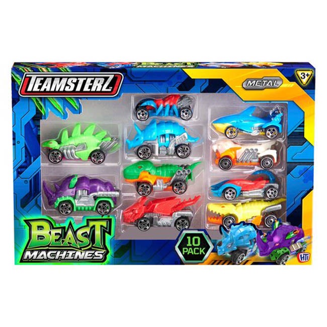 TEAMSTERZ BEAST MACHINE DIE-CAST 10 PACK