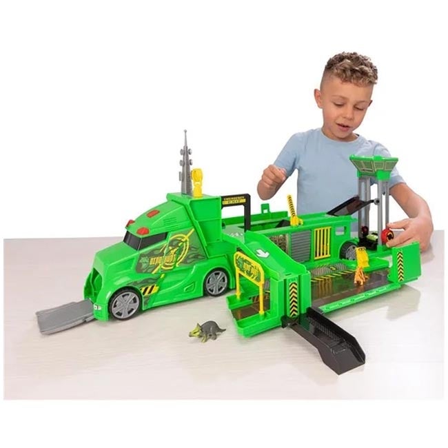 TEAMSTERZ DINO COMMAND TRUCK SET WITH 2 DINOS