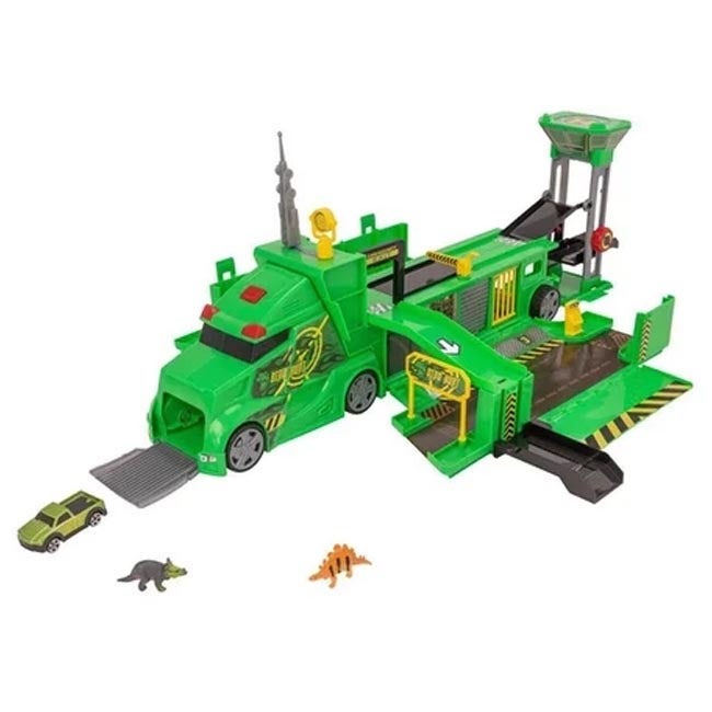 TEAMSTERZ DINO COMMAND TRUCK SET WITH 2 DINOS