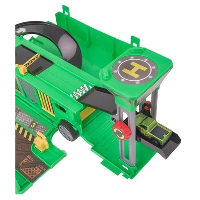 TEAMSTERZ DINO COMMAND TRUCK SET WITH 2 DINOS