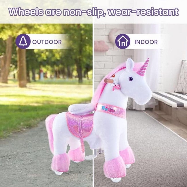 PONYCYCLE UNICORN RIDE ON WITH BRAKE AND SOUND