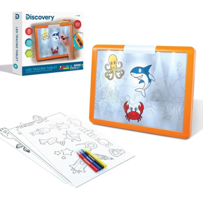 DISCOVERY KIDS TRACING TABLET LED - MARKER VERSION